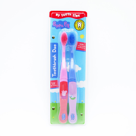 Peppa Pig Toothbrush Duo