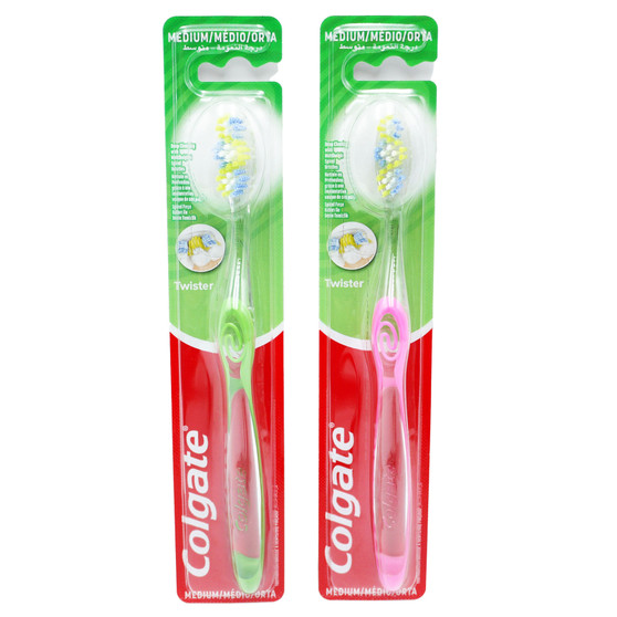 Colgate Toothbrush Twister Fresh Import Assorted