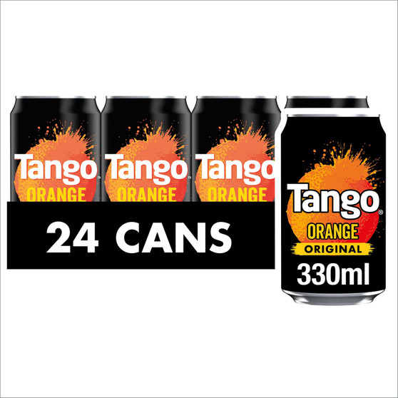 Tango Orange Can 330ml 24 Pack