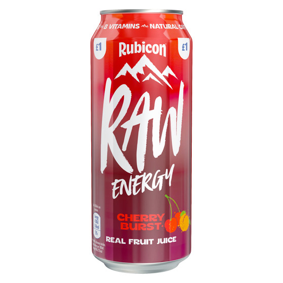 Rubicon Raw Cherry Burst Can 500ml