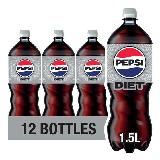 Pepsi Diet Bottle 1.5l 12 Pack