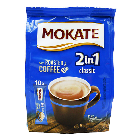 Mokate Bag Coffee Classic 2 In 1 Sachet  10 Pack
