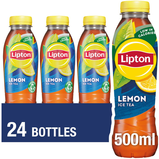 Lipton Ice Tea Lemon 500ml 24 Pack