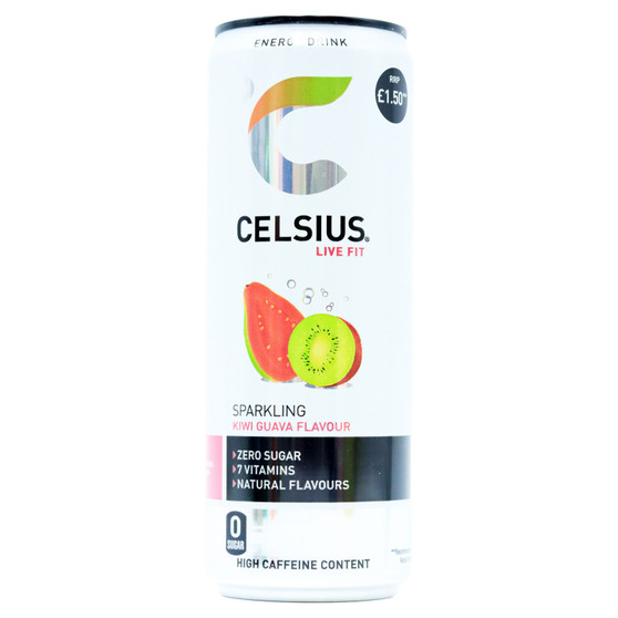 Celsius Kiwi Guava Can 355ml