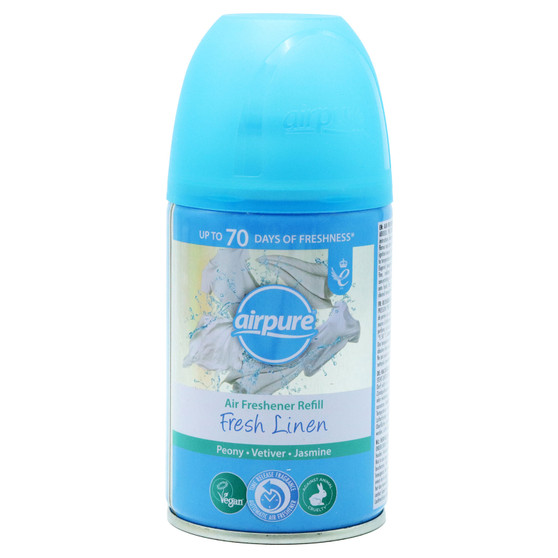 Airpure Air Fresh Auto Refill Linen 250ml