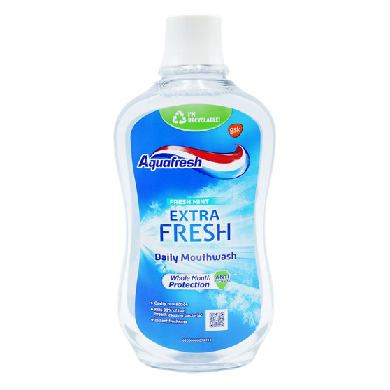 Aquafresh Mouthwash Fresh Mint 500ml