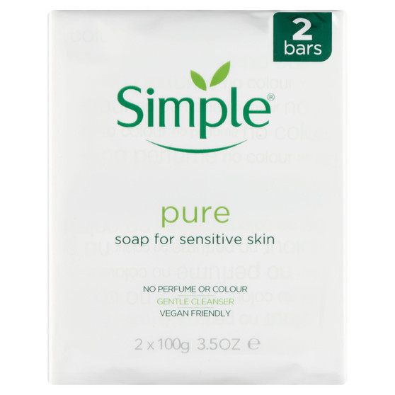 Simple Soap Twin Pack 100g