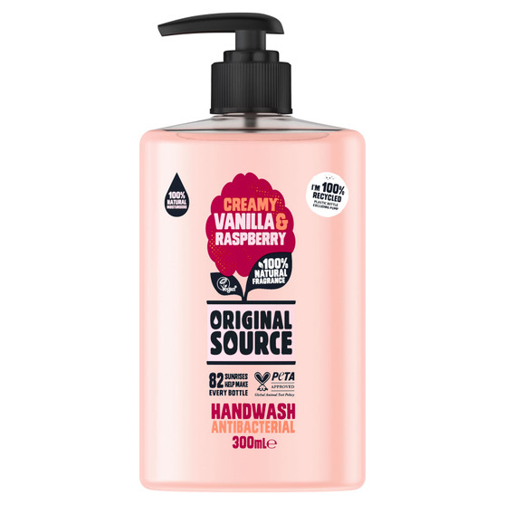Original Source Hand Wash Liquid Vanilla & Raspberry 300ml