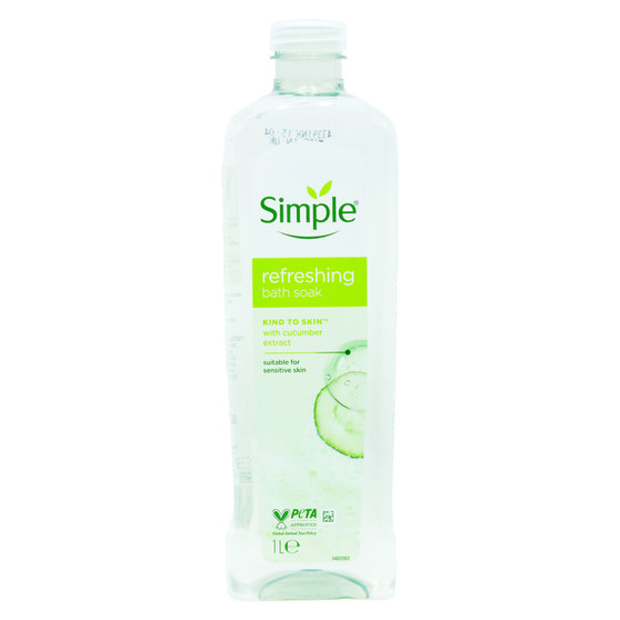 Simple Bath Soak Refreshing 1l