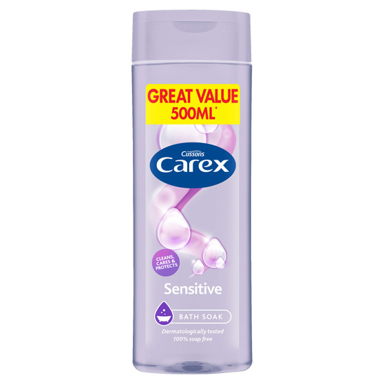 Carex Bath Foam Wash Sensitive 500ml