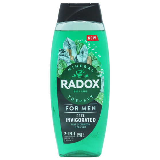 Radox Shower Gel Feel Invigorated For Men 450ml
