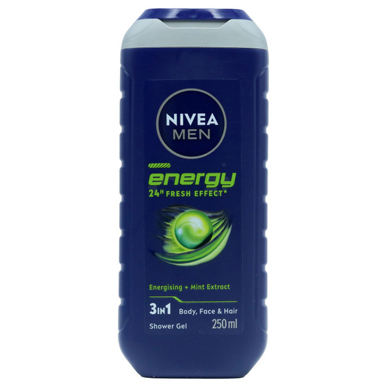 Nivea Men Shower Gel Energy 250ml