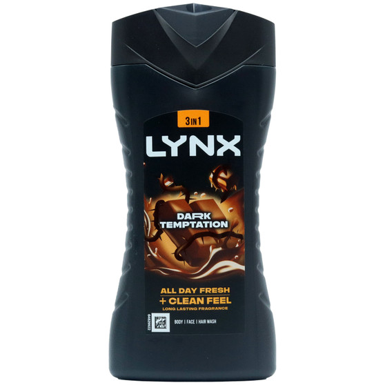 Lynx Shower Gel Dark Temp 225ml