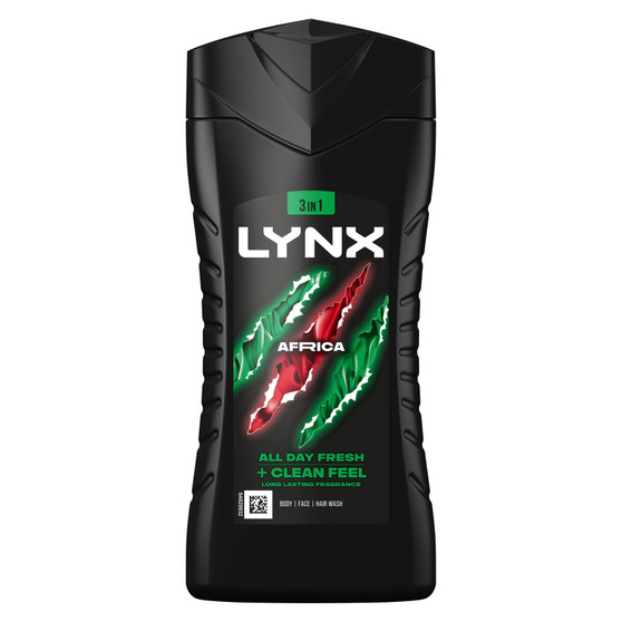 Lynx Shower Gel Africa 225ml
