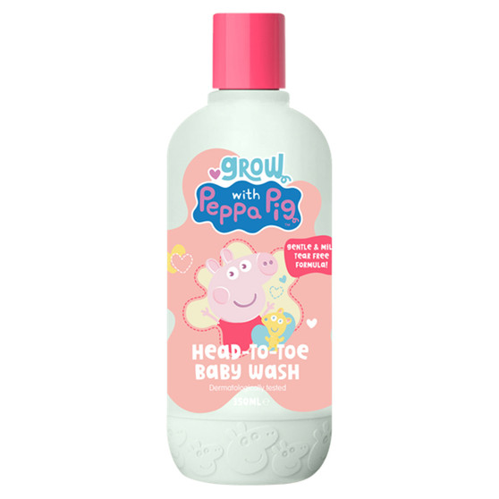 Grow With Peppa Pig Head To Toe Baby Wash 350ml