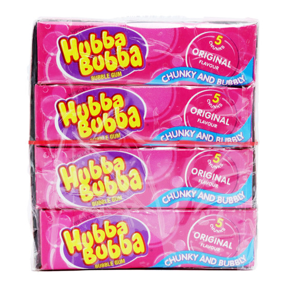 Wrigleys Hubba Bubba Original 5 Pack