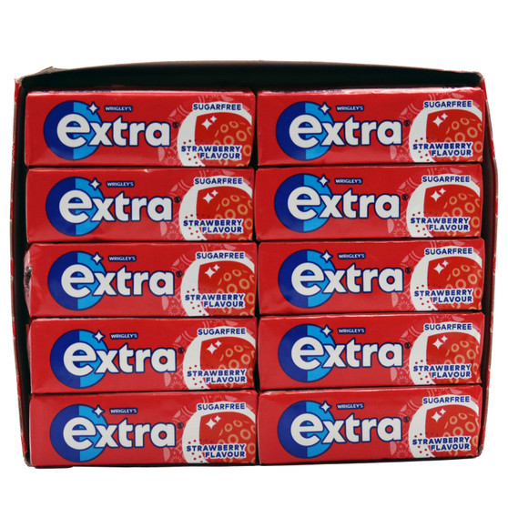 Wrigleys Extra Strawberry 10 Pack