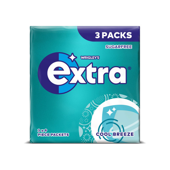 Wrigleys Extra Cool Breeze 3 Pack