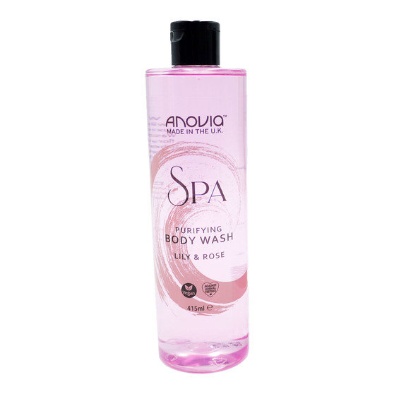 Anovia Body Wash Spa Lily And Rose  415ml