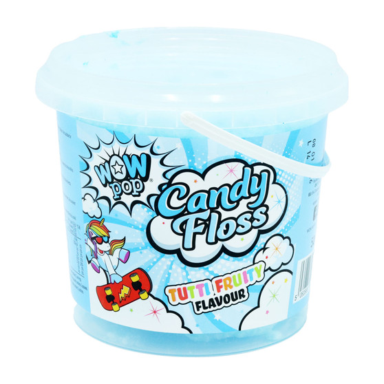 Wowpop Candy Floss Tutti Fruity Tub 50g