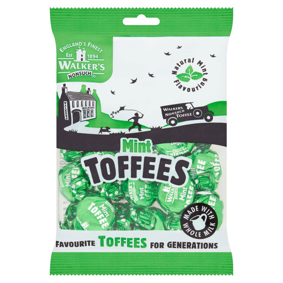 Walkers Mint Toffees 150g