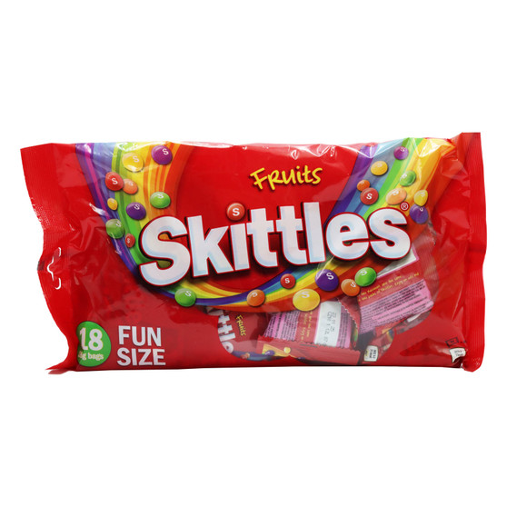 Skittles Pouch Fruits Funsize 324g 18 Pack