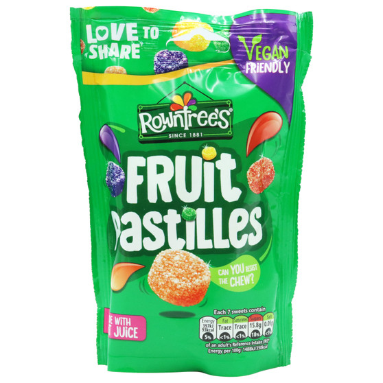Rowntrees Fruit Pastilles Pouch Bag 143g