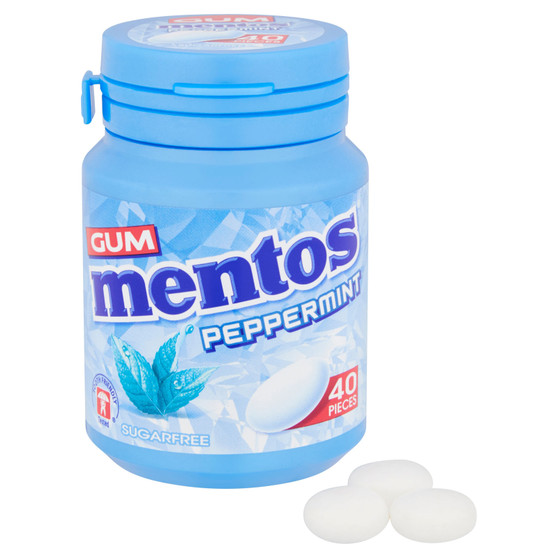 Mentos Peppermint Gum