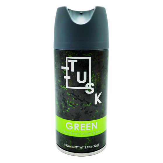 Tusk Body Spray Green 150ml