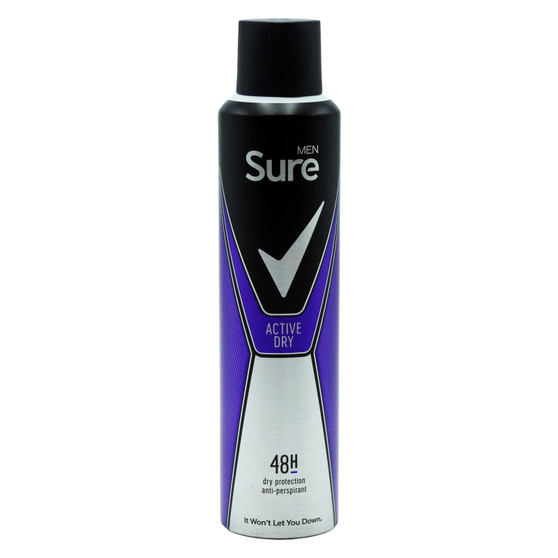 Sure Antiperspirant Men Active 250ml