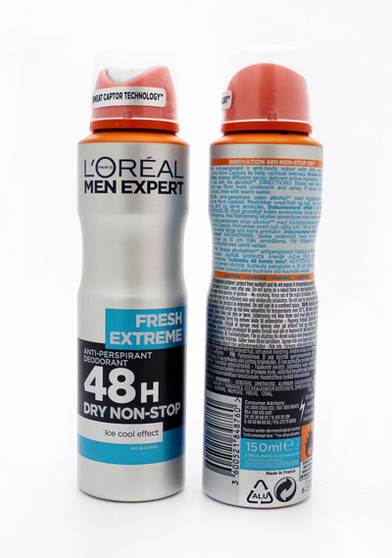 L'Oreal Men Expert Antiperspirant  Fresh Extreme 150ml