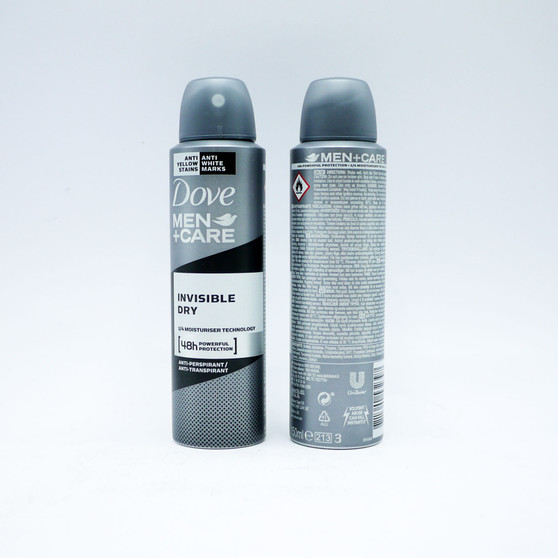 Dove Antiperspirant  Men Invisible Dry 150ml