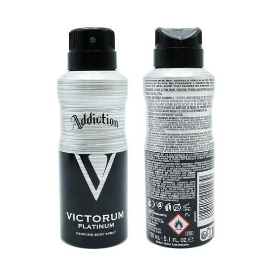 Addiction Body Spray Victorum Platinum 150ml