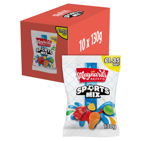 Maynards Bassetts Sports Mix Sweets Bag 130g
