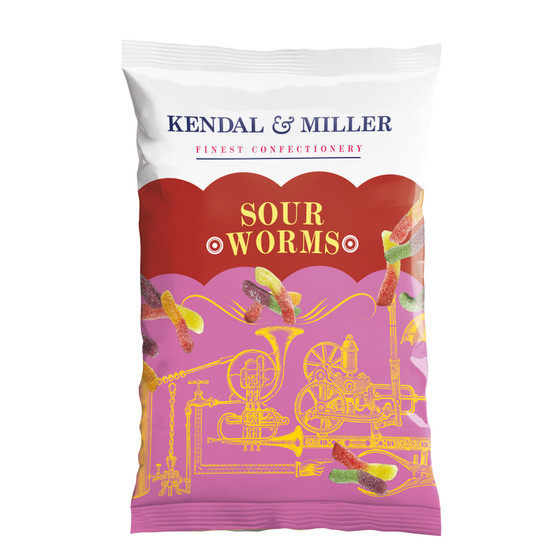 Kendal & Miller Sour Worms 140g