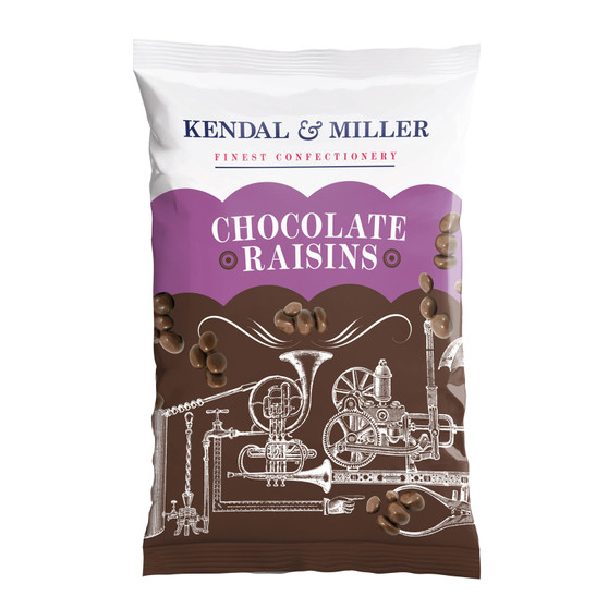 Kendal & Miller Chocolate Raisins 125g