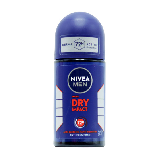 Nivea Roll On Dry Impact Mens 50ml