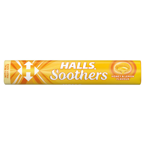 Halls Soothers Honey & Lemon Sweets 45g