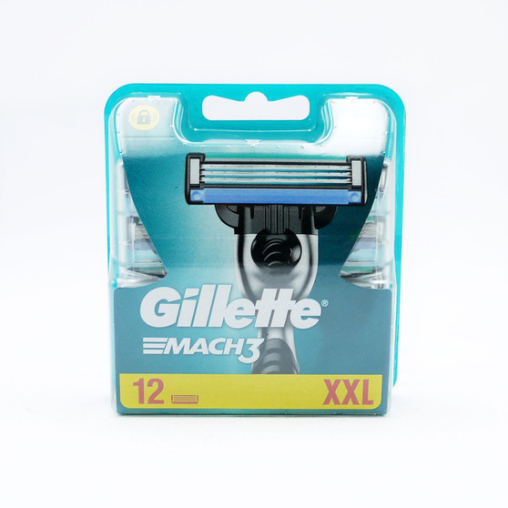 Gillette Mach 3 Blades XXL 12 Pack