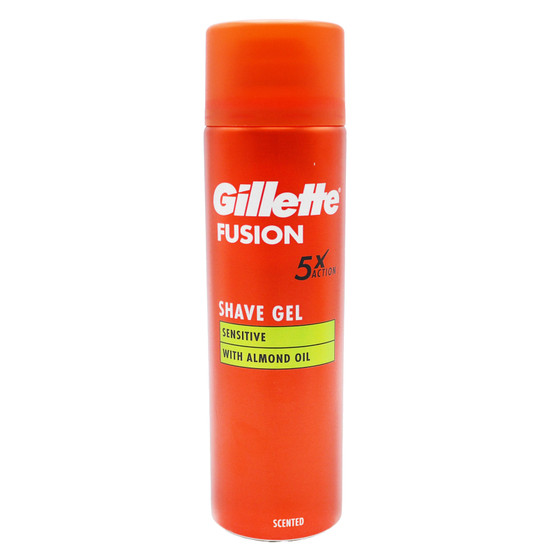 Gillette Fusion 5 Shave Gel Sensitive 200ml