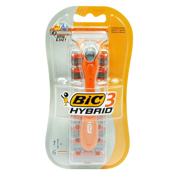 Bic Razors 3 Hybrid 6 Pack