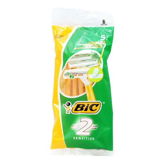 Bic 2 Razors Sensitive 5 Pack