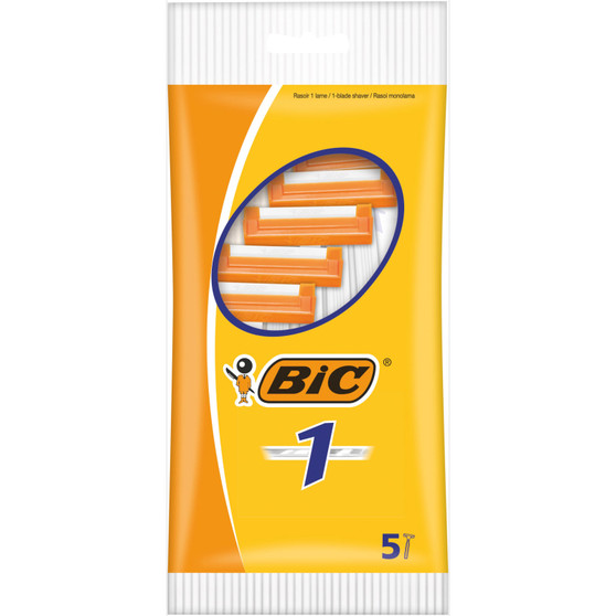 Bic 1 Razors Classic 5 Pack