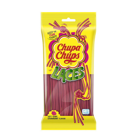 Chupa Chups Strawberry Laces 90g