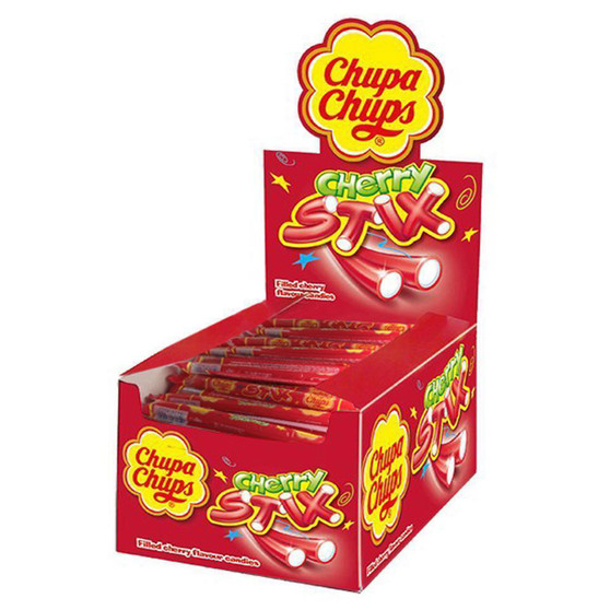 Chupa Chups Cherry Stix 10g 150 Pack