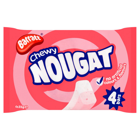Barratt Nougat 4 Pack 140g
