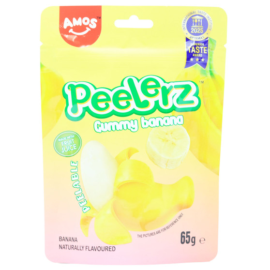 Amos Peelerz Banana 65g