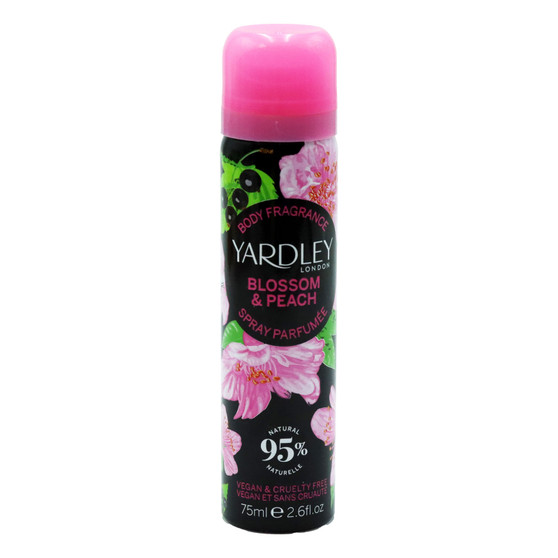 Yardley Body Spray Blossom & Peach 75ml