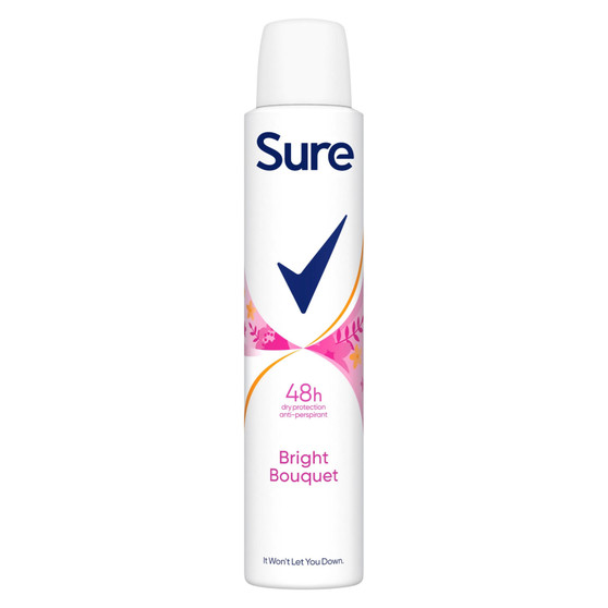 Sure Antiperspirant Deodorant Bright Bouquet 200ml