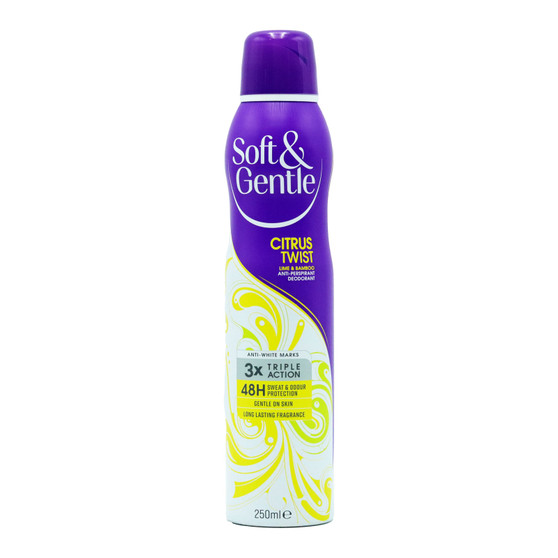 Soft & Gentle Antiperspirant  Deodorant Citrus Twist  250ml